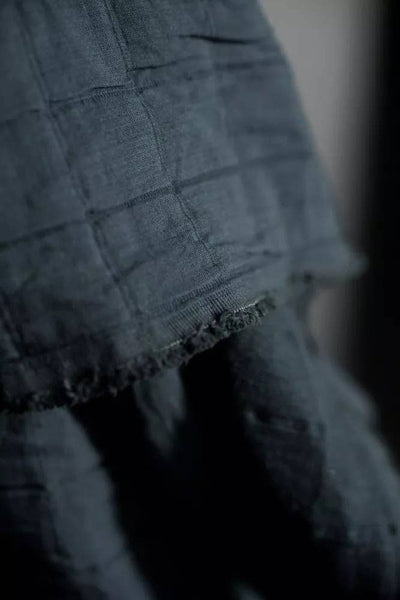 Moody Blue Jacquard Square Cotton