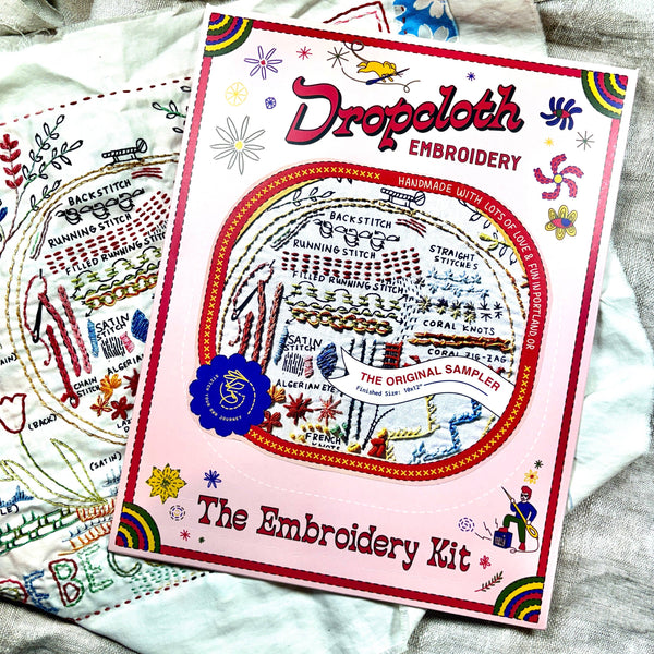 Original Embroidery Sampler KIT