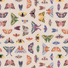 Wing Study Organic Cotton -- Fern Grove Organic by Leah Duncan Collection  --- Cloud 9