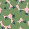 Summer Tomatoes Organic Cotton Canvas --  Ophelia Pang Collection  --- Cloud 9