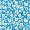 Blue/Green Flowers  --- Nice Nice by Emily Taylor Collection  -- Cloud 9 Organic Fabrics