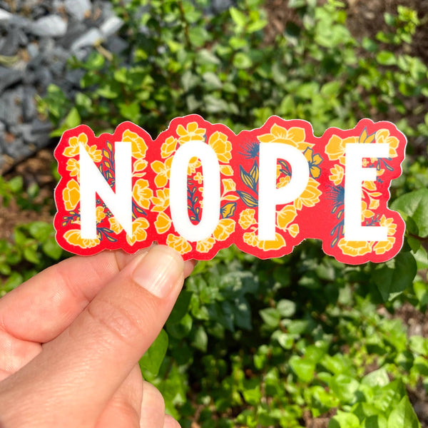 NOPE - Vinyl Sticker