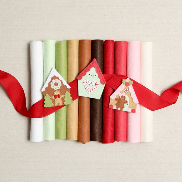 Wool Felt Sheets, Gingerbread