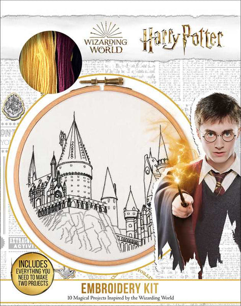 Harry Potter Embroidery by Deborah Wilding