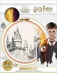 Harry Potter Embroidery by Deborah Wilding