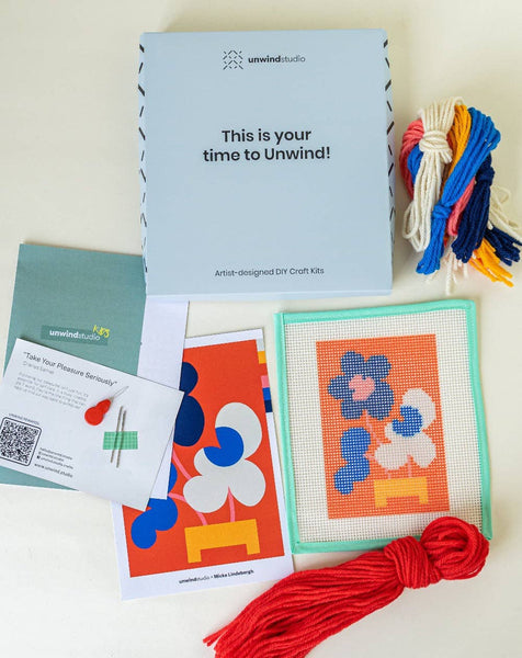 Mickebana Trio Kids - Needlepoint Kit for Kids