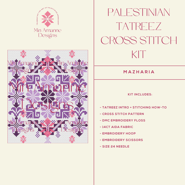 Mazharia Tatreez Kit