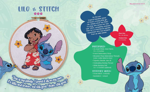Disney Stitch Cross-Stitch by Editors of Thunder Bay Press