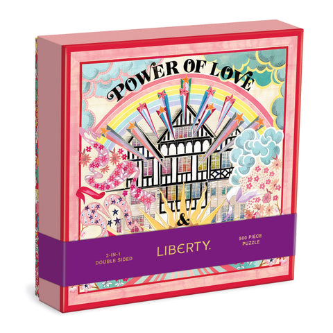 Liberty Power of Love 500 Piece Two-Sided Puzzle with Shapes