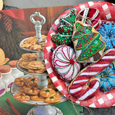 Christmas Cookie Embroidery Project