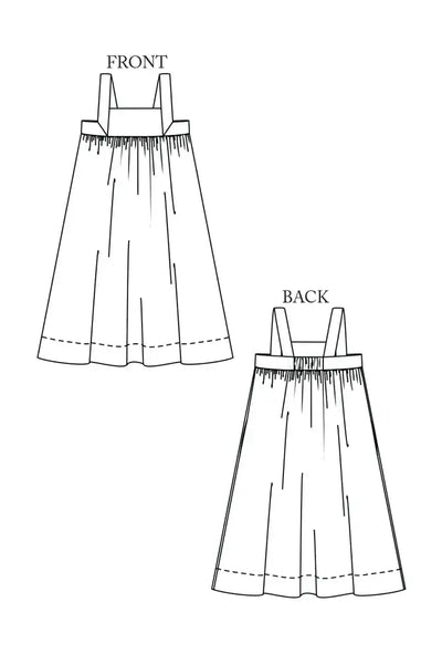 The Honey Pattern UK 18-28 Sewing Pattern