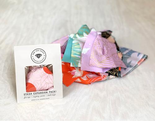 Ruby Star Scrap Bag -- Moda Fabrics