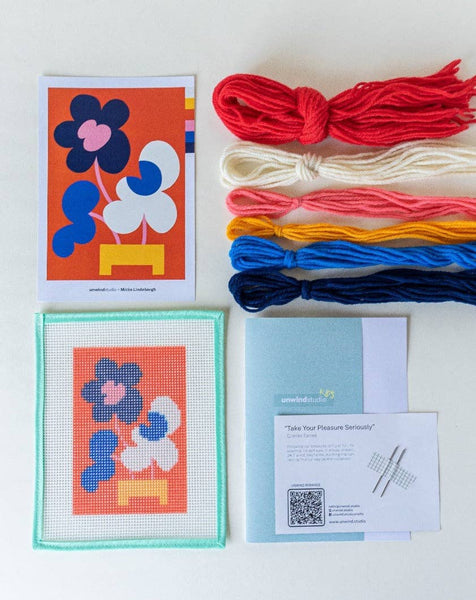 Mickebana Trio Kids - Needlepoint Kit for Kids