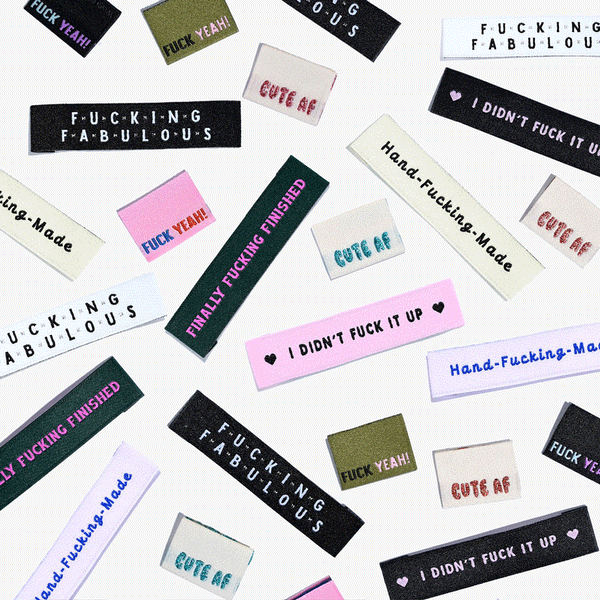 Hand-Fucking-Made Woven Labels | KATM