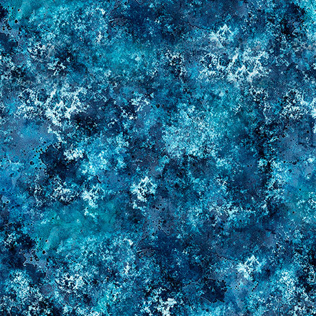 MOTTLED TEXTURE IN OCEAN -- NAUTICUS -- QT Fabrics