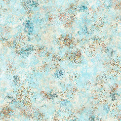 MOTTLED TEXTURE IN LIGHT AQUA -- NAUTICUS -- QT Fabrics