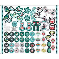 --- 12 DAYS OF CHRISTMAS by Julie Lynch -- QT Fabrics