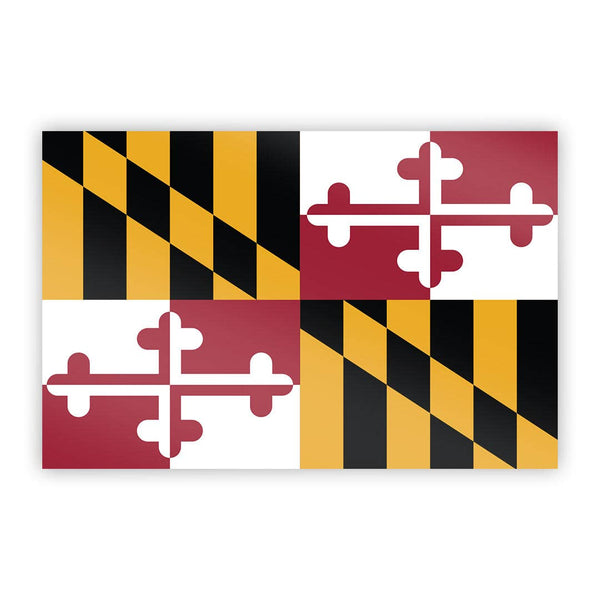 Maryland Flag Sticker