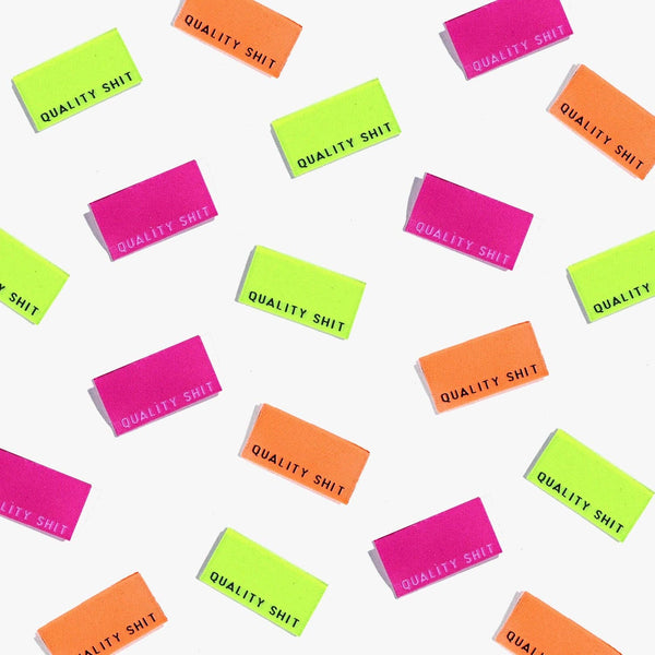 Quality Shit Woven Sewing Labels |  by KATM