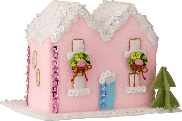 Bucilla® Putz Village 3D Ornaments - Seasonal Felt Kits