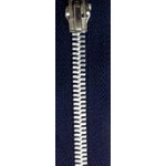Aluminum 26" Separating Zipper -- Navy