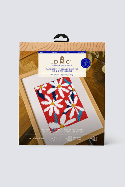 DMC Designer Needlepoint Tapestry Kit - Daisies