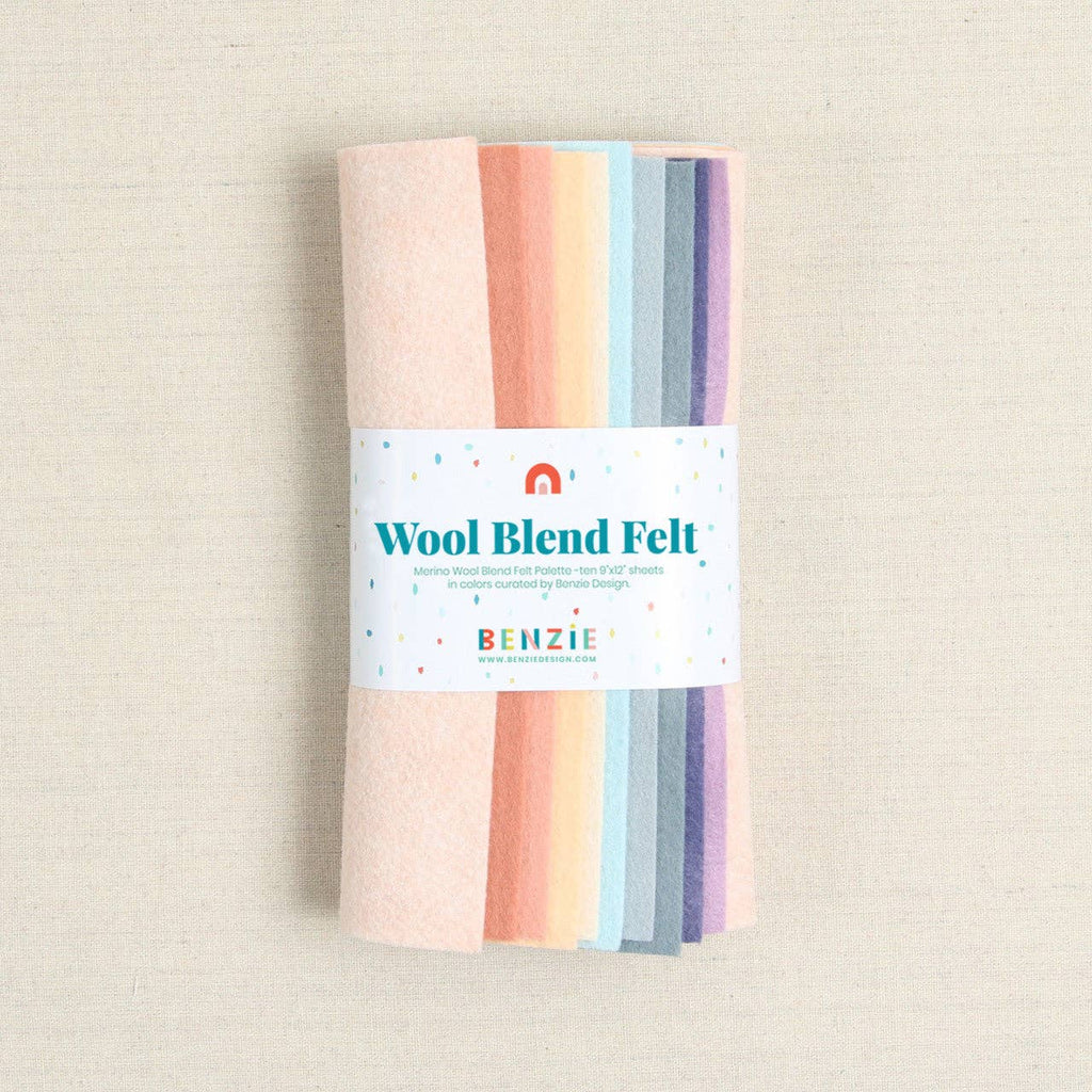 Wool Felt Sheets, Canyon Nights