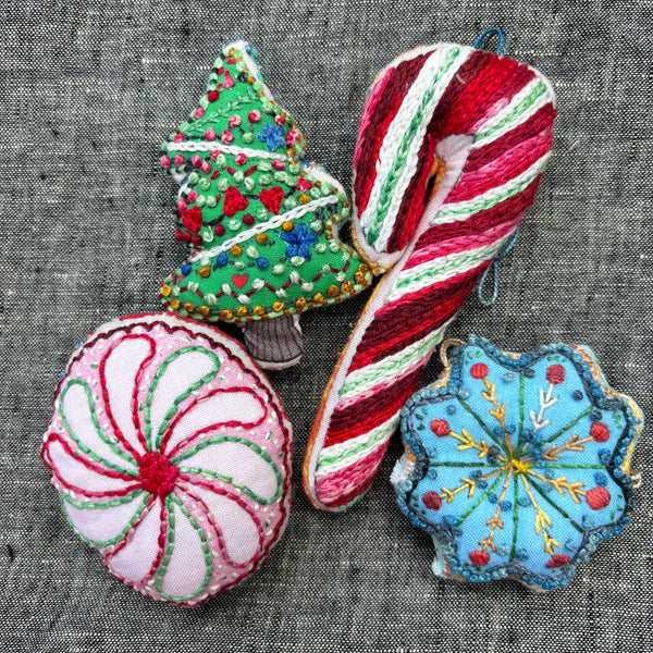 Christmas Cookie Embroidery Project