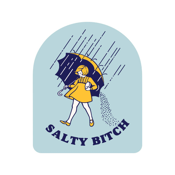Salty Bitch Vinyl Sticker