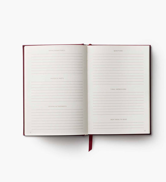 Ladies Night Book Club Embroidered Book Journal
