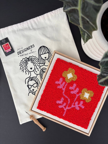 Blossom by Rashida Coleman Hale - Punch Needle Frame Kit