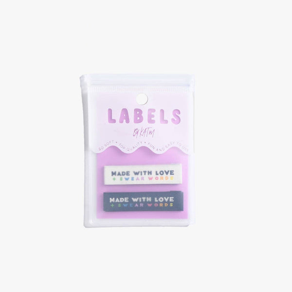 Made With Love & Swear Words Labels |  by KATM