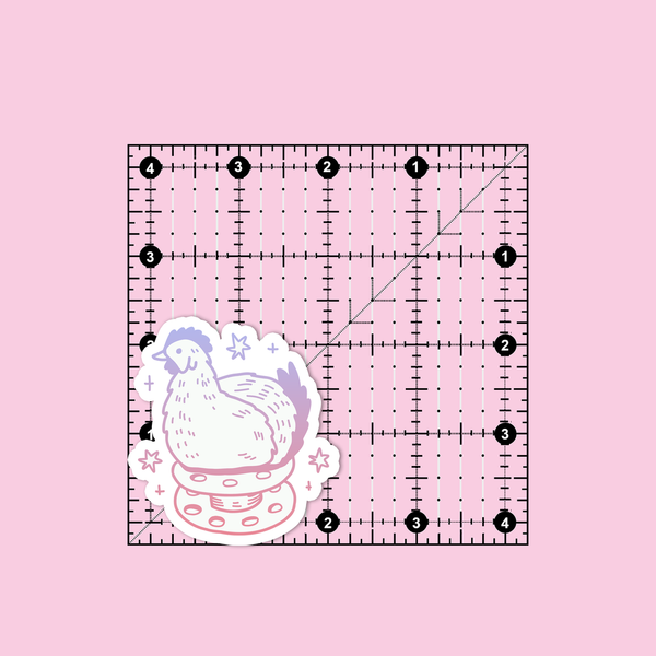 Bobbin Chicken Sticker