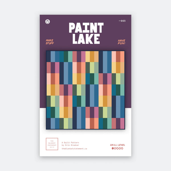Paint Lake Paper Pattern
