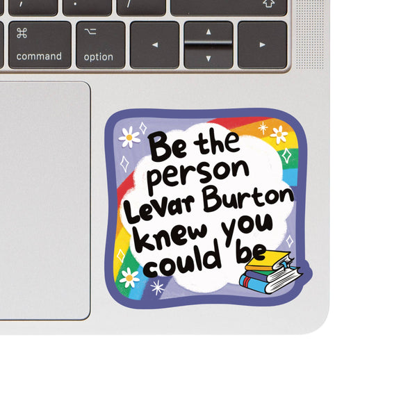 Book Role Model Nostalgia Rainbow High Quality Vinyl Sticker