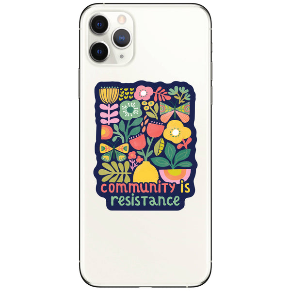 Community Strength Hope Together High Quality Vinyl Sticker