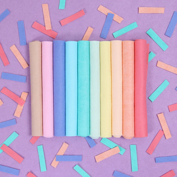 Wool Felt Sheets, Sprinkles