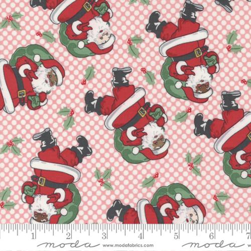 Jolly Black Santa -- Holly Jolly by Urban Chicks  for Moda Fabrics