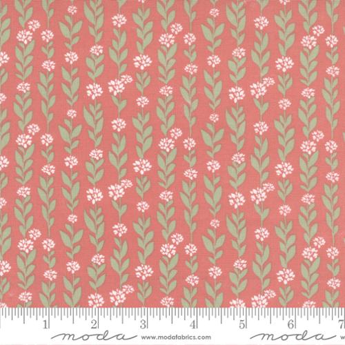 Climbing Vine in Tea Rose -- Country Rose by Lella Boutique -- Moda Fabrics