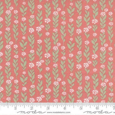 Climbing Vine in Tea Rose -- Country Rose by Lella Boutique -- Moda Fabrics