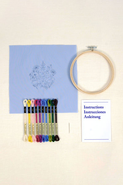 DMC Designer Embroidery Kit - English Garden