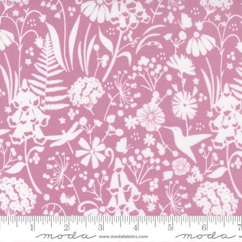 Meadow Stroll Silhouette in Sweet Pea -- Wild Meadow by Sweetfire Road -- Moda Fabric