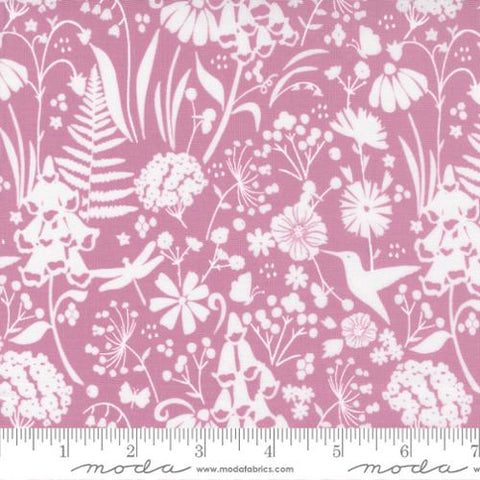Meadow Stroll Silhouette in Sweet Pea -- Wild Meadow by Sweetfire Road -- Moda Fabric