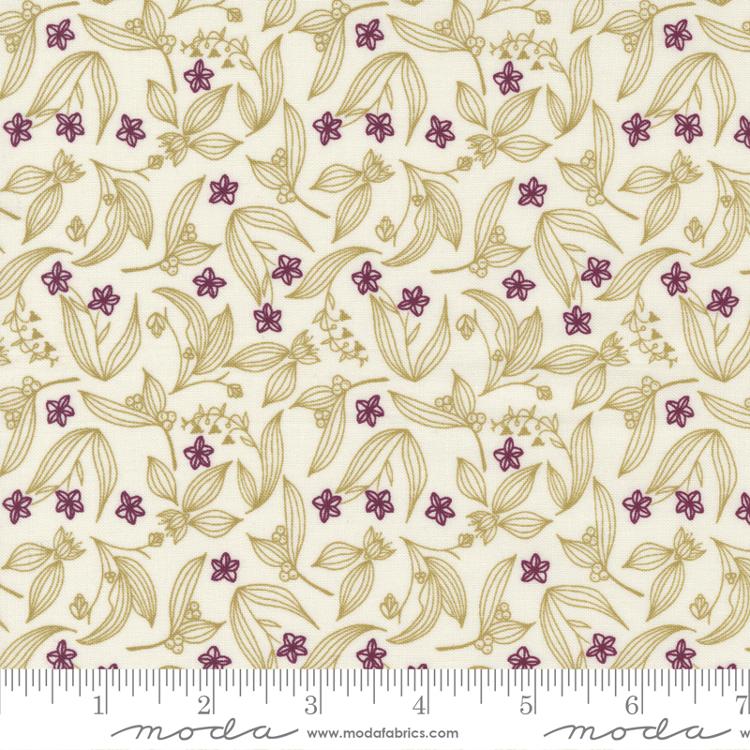 Fairy Circles in Porcelain -- Wild Meadow by Sweetfire Road -- Moda Fabric