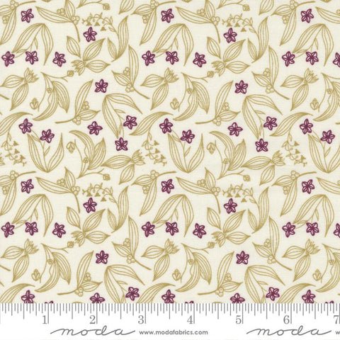 Fairy Circles in Porcelain -- Wild Meadow by Sweetfire Road -- Moda Fabric