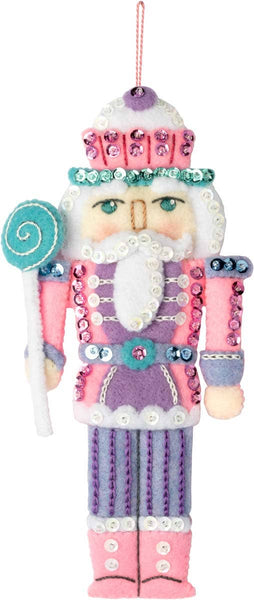 Bucilla Nutcracker Sweet Felt Ornaments Set of 6