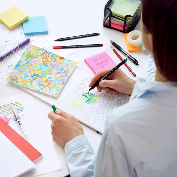 Arteza® Inkonic™ Fineliner Pens Set, 48 pc.