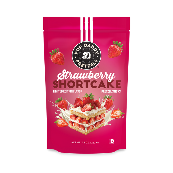 Berry Delicious Strawberry Shortcake Pretzels 7.5oz 🍓🥨