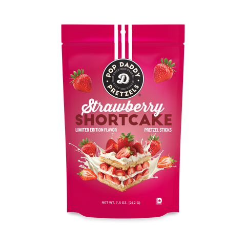 Berry Delicious Strawberry Shortcake Pretzels 7.5oz 🍓🥨