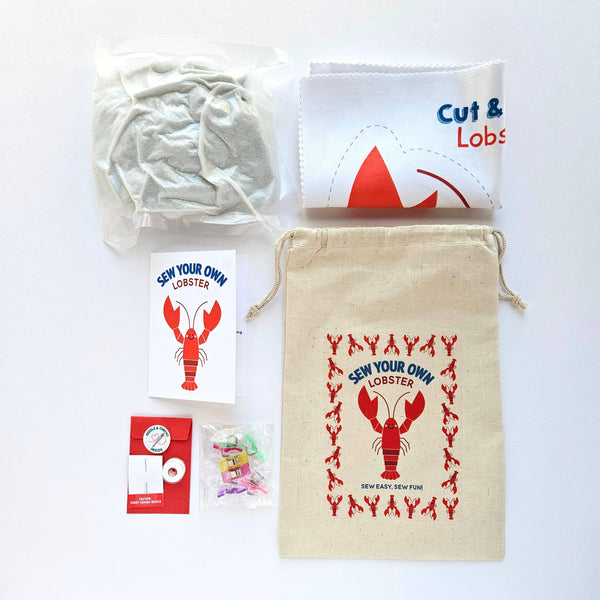 DIY Lobster Sewing Craft Kit